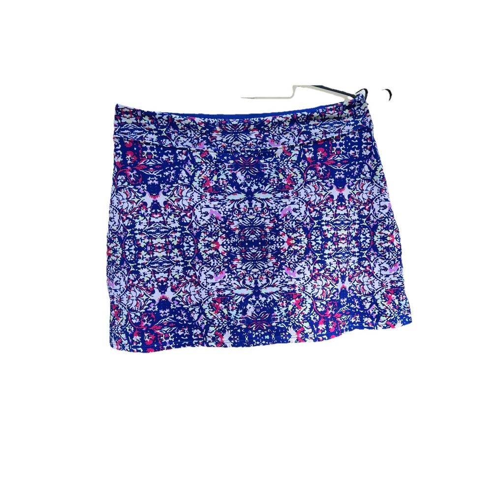 Tranquility Colorado Clothing Stretch Skort Bluish Purple Pink Whit Women Medium